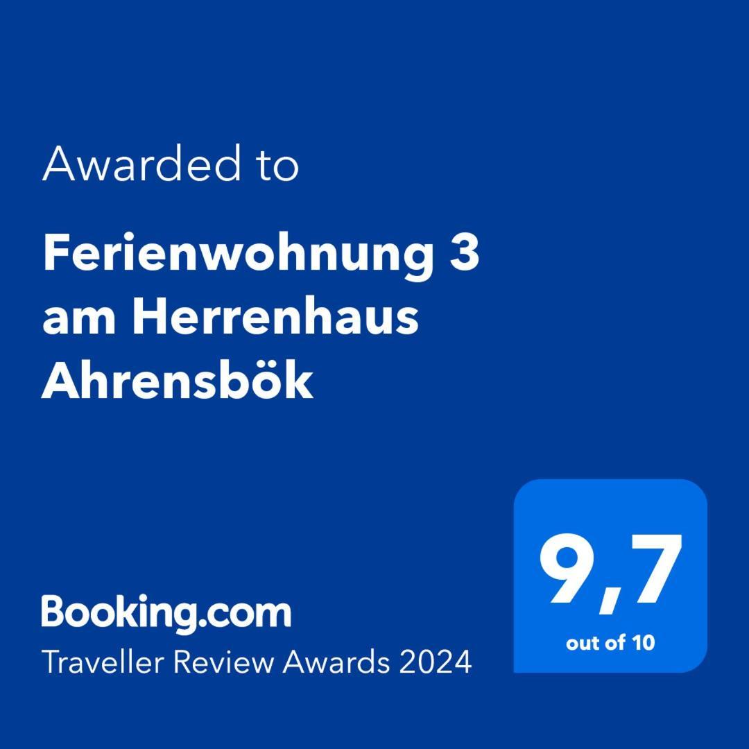 Ferienwohnung 3 Am Herrenhaus Ahrensboek Ahrensbok Exterior foto